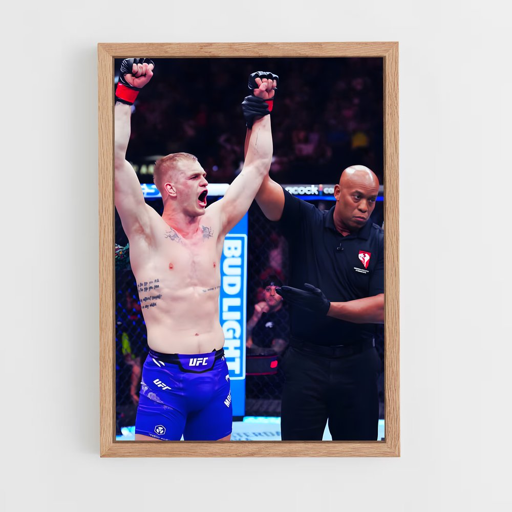 Poster Ian garry – affiche MMA (vue 4)